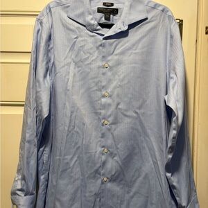 Pronto Uomo Men's Light Blue Dress Shirt